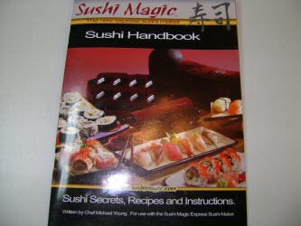 Sushi Magic Kit 2 en 1 roller maki et moule nigiri 