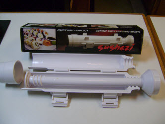 Sushezi Sushi Roll Maker Perfect Sushi Made Easy In Just 3 Easy Steps NIB  977175681382